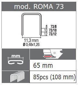 Romeo Maestri Fire de Capsator 73/12 5000buc 1101812