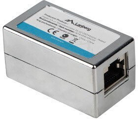 Lanberg Konverter RJ-45 männlich zu RJ-45 weiblich Gray 1Stück 324236