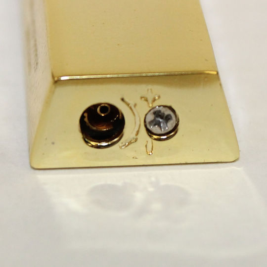 Αναπτήρας Flamme Winddicht in Gold Farbe