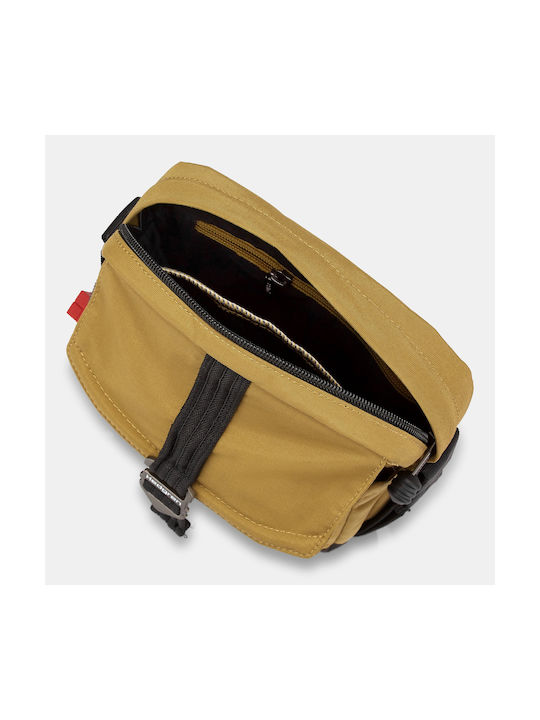 Hedgren Ανδρική Τσάντα Ώμου / Χιαστί σε Κίτρινο χρώμα