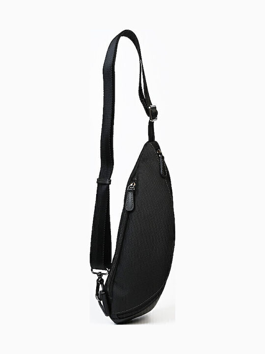 Herrentasche Sling Schwarz