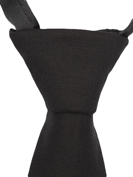 JFashion Cravată pentru Bărbați Monocromie în Culorea Negru
