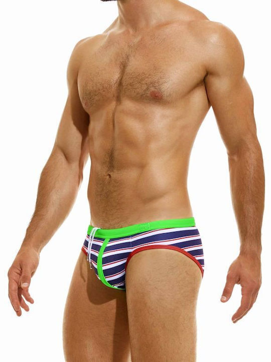 Modus Vivendi Men's Swimwear Slip Multicolour Striped