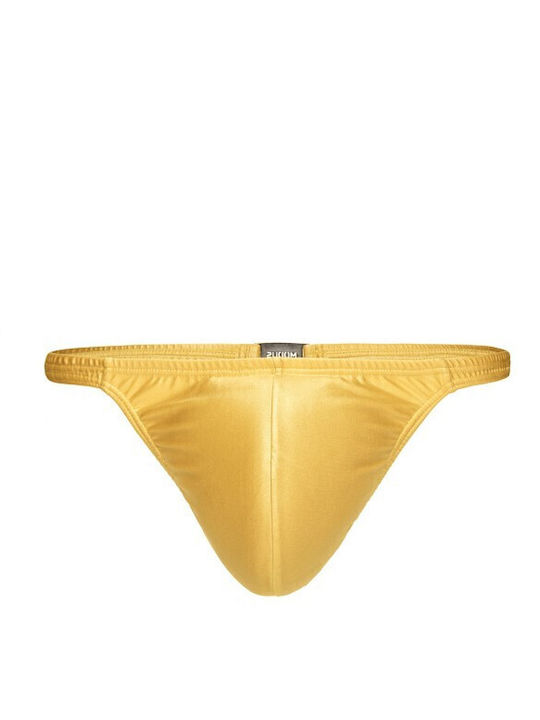 Herren Badebekleidung Slip Gelb