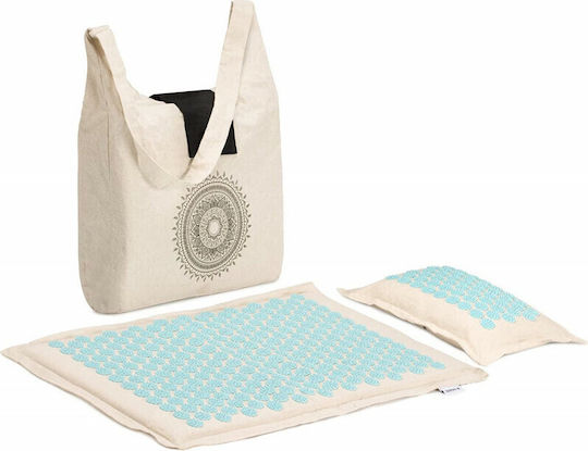 Navaris Matte Massage Akupressur für den Nacken & den Körper Blau