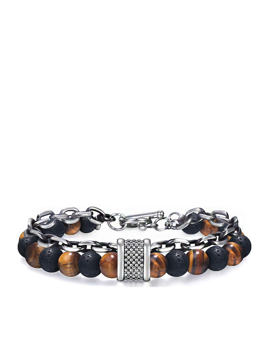 Legend Accessories Men's Steel Bracelet