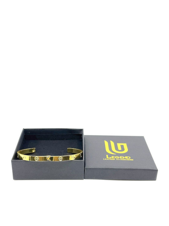 Legend Accessories Bracelet made of Steel Gold Plated