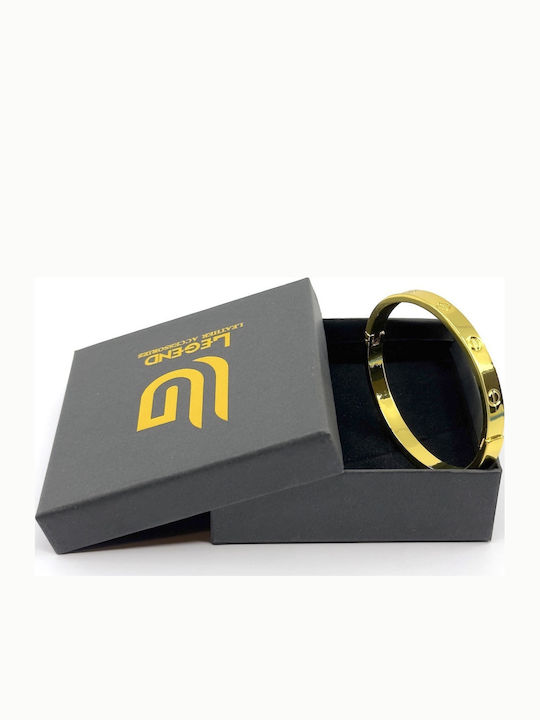 Legend Accessories Bracelet made of Steel Gold Plated