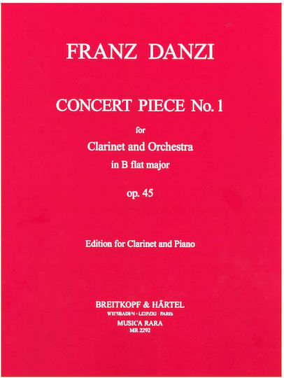 Breitkopf & Hartel No.1 Παρτιτούρα για Πιάνο