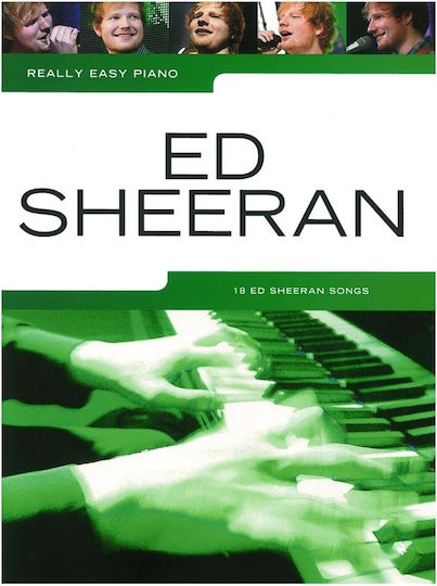 Wise Publications Really Easy Piano Ed Sheeran pentru Pian