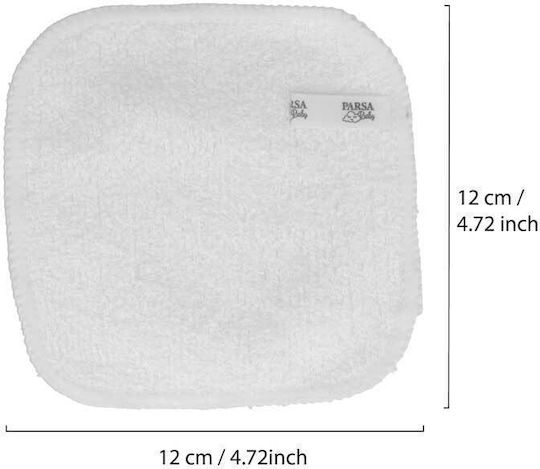 Parsa Reusable Cloths Αφαίρεσης Μακιγιάζ Προσώπου 3τμχ