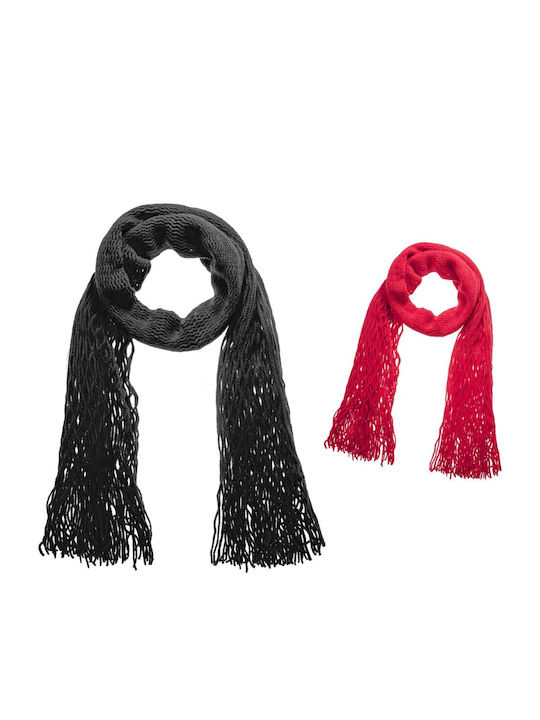 Women's Knitted Scarf Black