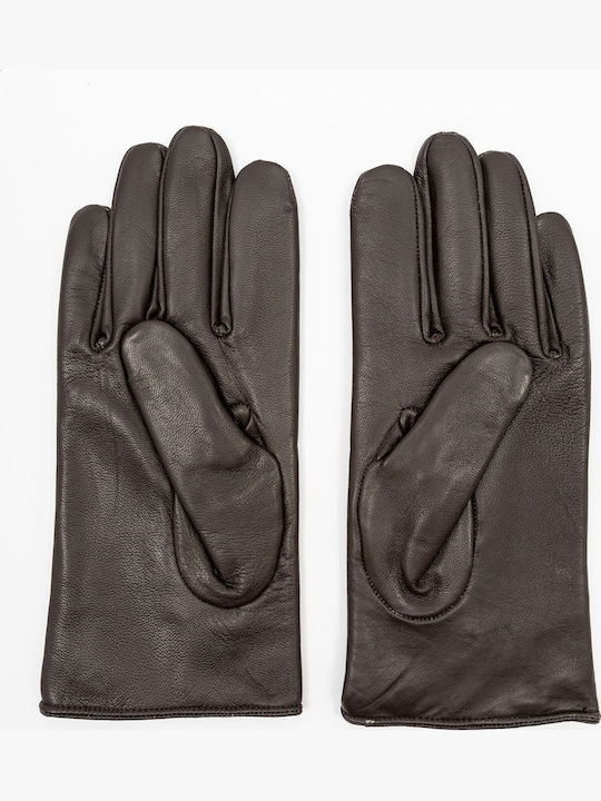 Men's Leather Gloves Brown