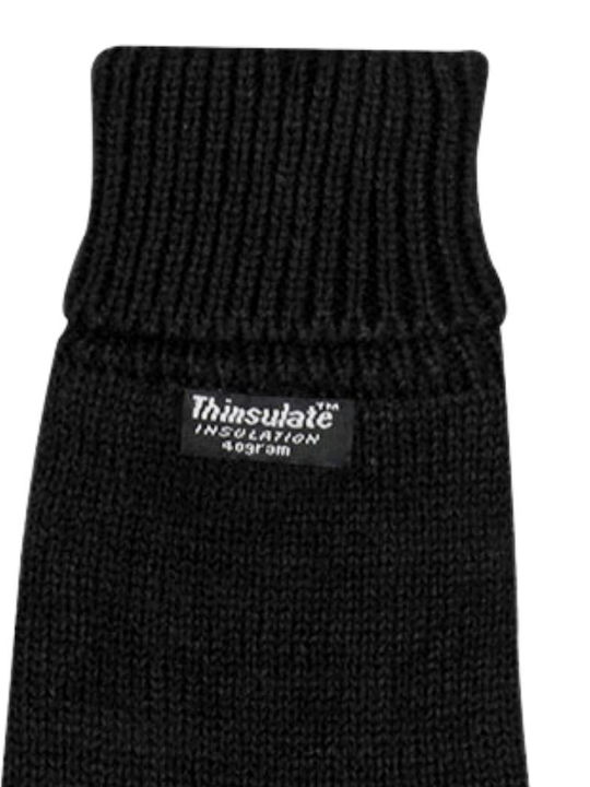 Stamion Men's Knitted Gloves Black