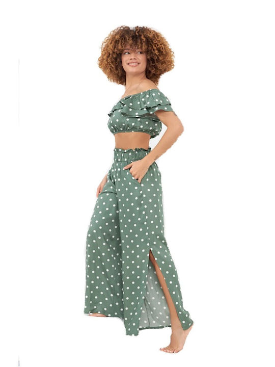 NBB Lingerie Vară Set pijama femei Kaki