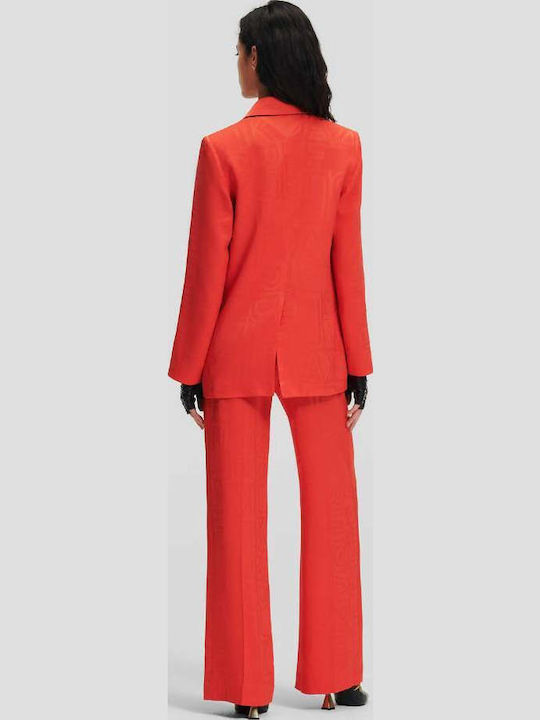 Karl Lagerfeld Women's Blazer Red