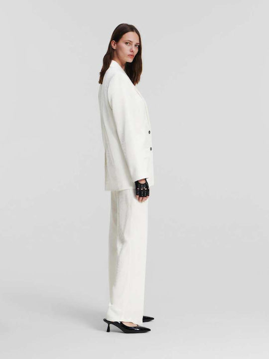 Karl Lagerfeld Damen Blazer Weiß