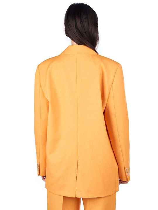 Vicolo Women's Blazer Orange