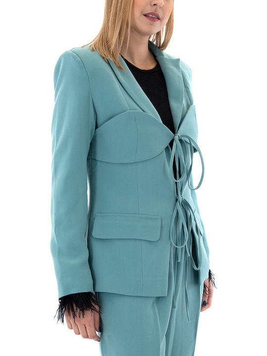 Studio 83 Damen Blazer Grün