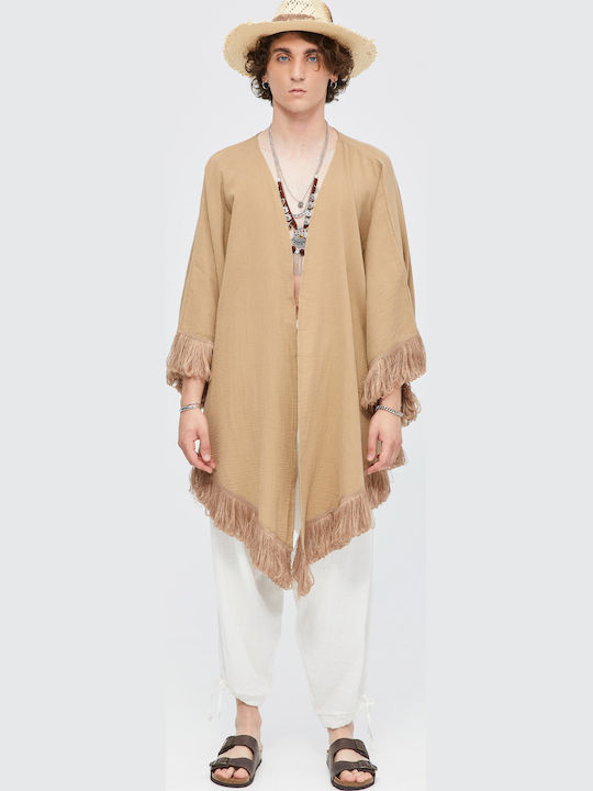 Men's Cardigan Beige
