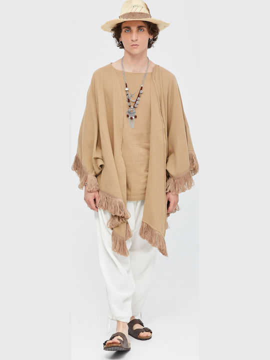 Men's Cardigan Beige