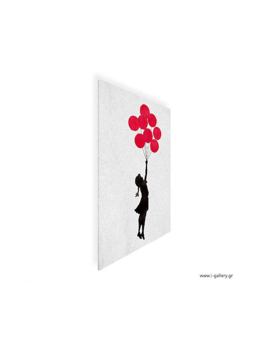 I-gallery Painting Copy of Banksy on Canvas 20x30cm