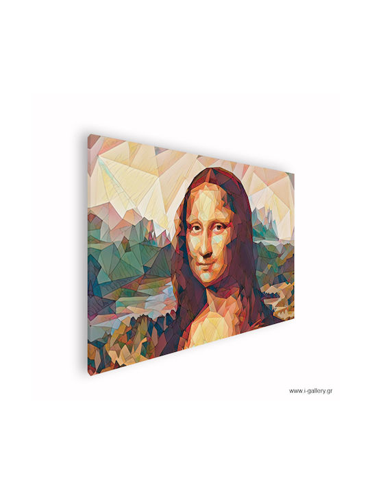 I-gallery Mona Lisa Da Painting Copy of Da Vinci on Canvas 30x20cm