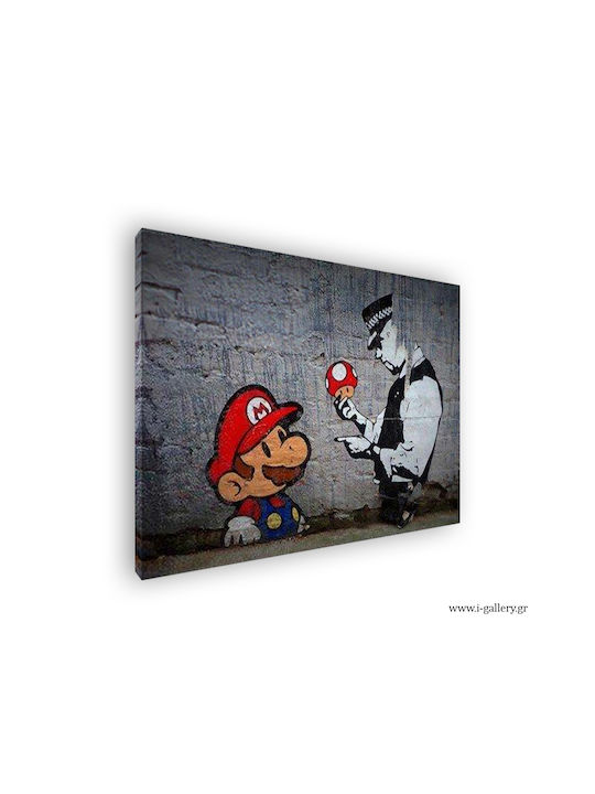 I-gallery Πίνακας Αντίγραφο του Banksy σε Καμβά 150x100cm