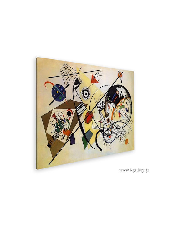 I-gallery Tablou Copie a lui Wassily Kandinsky pe Pânză 150x100cm