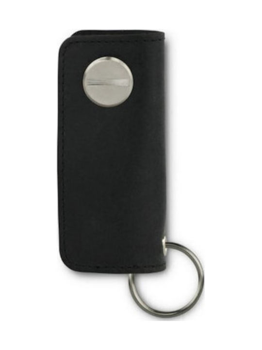Garzini Χειροποίητο Κλειδοθήκη Key Δερμάτινη Μαύρη Garzini Χειροποίητο Κλειδοθήκη Key Δερμάτινη Μαύρη