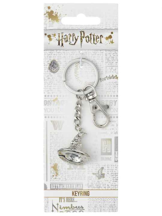 The Carat Shop Μπρελόκ SORTING HAT 3D Ασημί