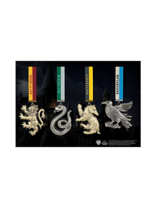 Harry Potter Set Keychain Metallic 4pcs