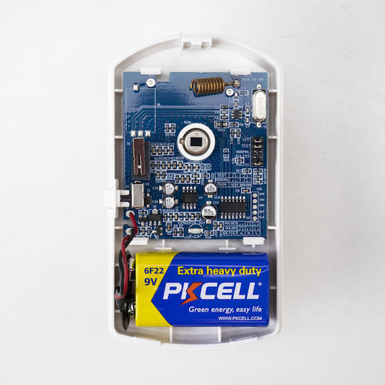 PNI PET Ασύρματος Wi-Fi / RF Αισθητήρας Κίνησης Υπερύθρων 110° Εμβέλειας 12m