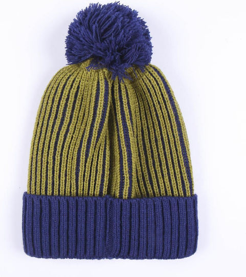 Rick Morty Pom Pom Beanie Unisex Căciulă Cu Tricotat Coastă În Culoare Galbenă