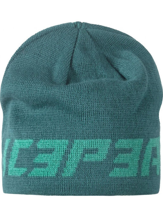 Halawa Knitted Beanie Cap Turquoise
