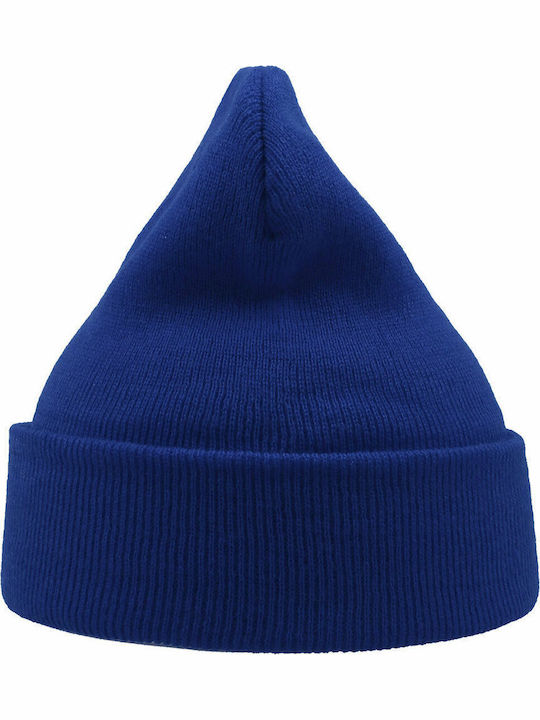 Wind Beanie Beanie Knitted in Blue color