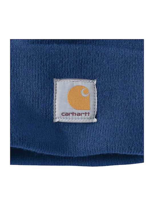 Beanie Unisex Σκούφος Πλεκτός σε Μπλε χρώμα