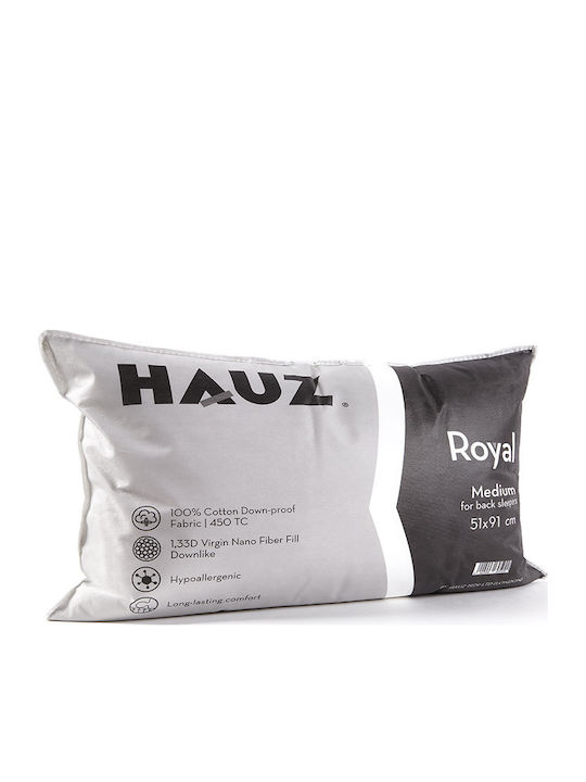 Hauz Microfiber Anatomic Bed Pillow 51x91cm