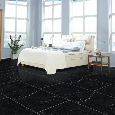 Piccadilly Floor Interior Gloss Granite Tile 120x60cm Black