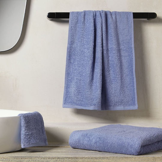 Peiraiki Patraiki Set Prosoape de Baie 3 buc Albastru Greutate 440gr/m²
