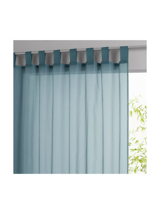 So'Home Perdea de Fereastră cu Bretele Albastră 324090952_1381_80 350x350cm