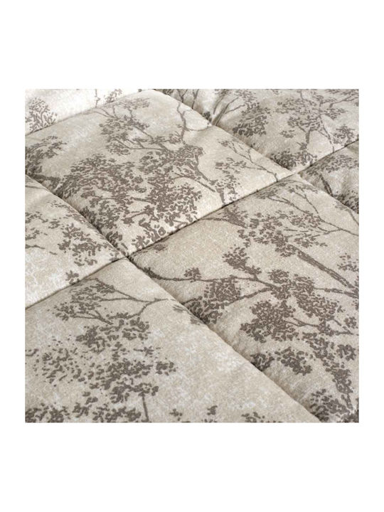 Aigaion Bettdecke Einzelbett 160x220cm Beige