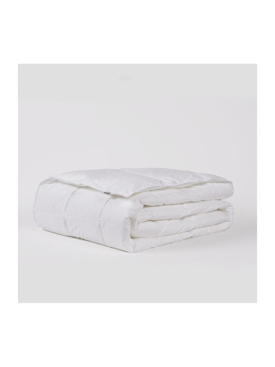 Hauz Pilotă Single cu Umplutură Microfiber 170x230cm Alb