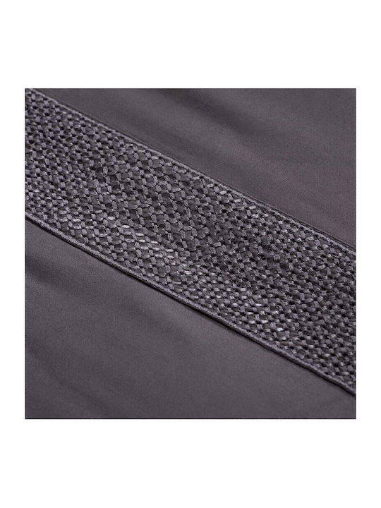 Hauz Duvet Cover Set Queen with 2 Pillowcases 250x260 Gray