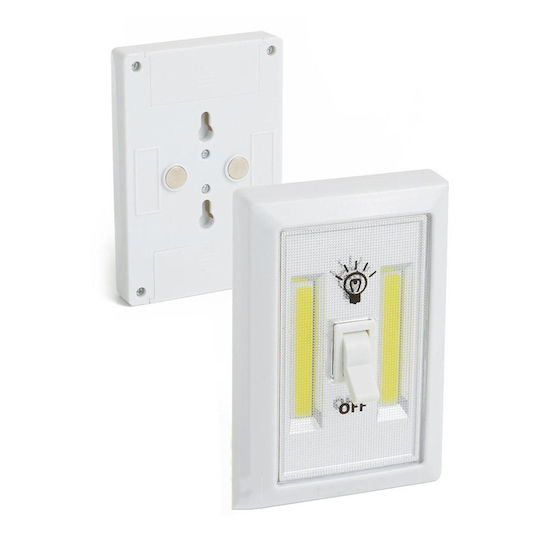Factory LED Light Switch for Cabinets with Battery Powered, Photocell and Mounting Sticker 1pcs