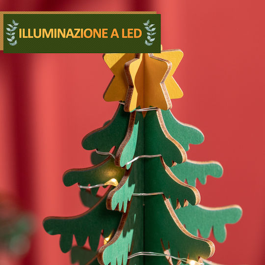 HomCom Advent Calendar DIY Χάρτινο