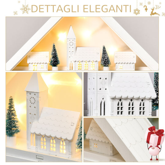 HomCom Adventskalender Holz