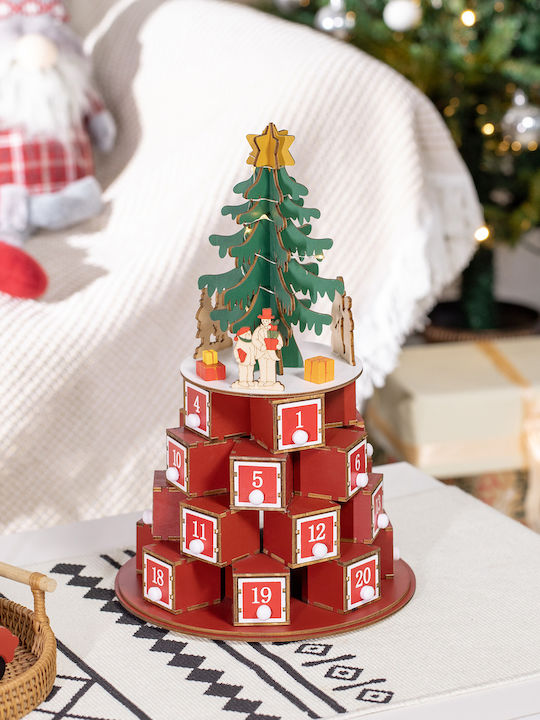 HomCom Advent Calendar DIY Χάρτινο
