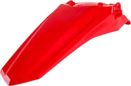 Polisport Motorcycle Rear Wheel Fender Red