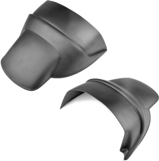 Ermax Λασπωτήρας Τροχού Μοτοσυκλέτας για Piaggio Vespa για Yamaha GTS Μαύρο